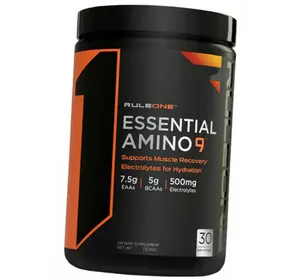 Незаменимые Аминокислоты с Электролитами, Essential Amino 9, Rule 1  345г Синий лимонад (27408002)
